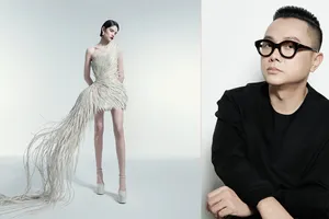 Dấu ấn thủ công và phá cách chất liệu của Nguyễn Công Trí trong bộ sưu tập mới