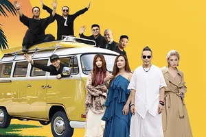 Jimmii Nguyễn mang tinh thần du ca đến bãi biển Nghệ An