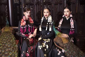 Võ Việt Chung truyền cảm hứng yêu nước bằng thời trang truyền thống