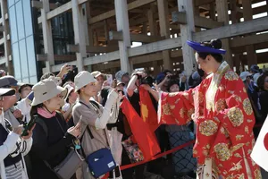 Hoa hậu Thanh Thủy quảng bá văn hóa Việt tại EXPO Osaka 2025