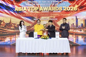 Giải thưởng Asia Top Awards lần đầu tổ chức tại Việt Nam