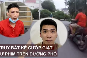 Truy bắt kẻ cướp giật như phim trên đường phố 