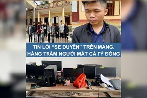 Tin nóng: Tin lời “se duyên” trên mạng, hàng trăm người mất cả tỷ đồng