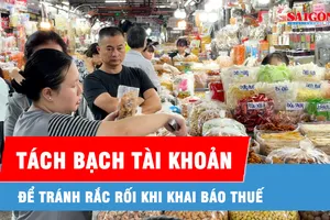 Tách bạch tài khoản để tránh rắc rối khi khai báo thuế