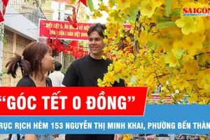 Phường Bến Thành: Rục rịch “Góc tết 0 đồng” tại hẻm 153 Nguyễn Thị Minh Khai