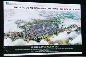 Cần Giờ lấy ý kiến điều chỉnh quy hoạch khu nhà ở gần 30ha 
