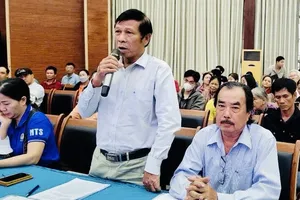 Phường Đông Hòa: Lấy ý kiến người dân về phương án bồi thường ở dự án đường Bắc Nam 3