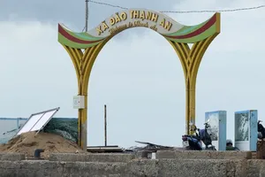 Xã đảo Thạnh An tạm gián đoạn cấp nước sinh hoạt do sự cố đường ống