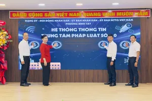 Phường Bình Tây ra mắt "Ngân hàng pháp luật số 4.0"