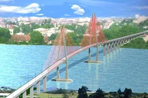 Phối cảnh cầu Vàm Cống