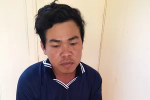 Đối tượng Trần Hữu Luận bị tạm giữ