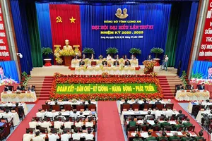 Khai mạc Đại hội đại biểu Đảng bộ tỉnh Long An lần thứ XI