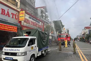 Thực tập phương án chữa cháy tại Tổ liên gia