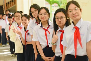 Học sinh hào hứng xem phiên tòa giả định về tình huống bạo lực trên không gian mạng