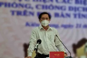 Giám đốc Sở Y tế tỉnh Kiên Giang bị kỷ luật cảnh cáo do có sai phạm liên quan tới Công ty Việt Á. Ảnh: QUỐC BÌNH