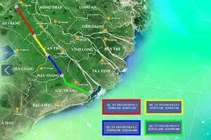 Khởi công dự án cao tốc Châu Đốc – Cần Thơ – Sóc Trăng hơn 44.690 tỷ đồng