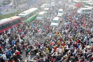 Vấn nạn kẹt xe tại  TPHCM ngày càng trầm trọng