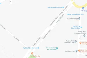 Cấm phương tiện lưu thông trên đường Hoàng Minh Giám