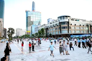 Cấm xe lưu thông vào khu vực trung tâm TPHCM