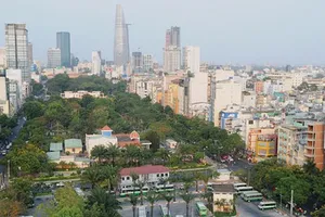 Toàn cảnh Công viên 23-9. Ảnh: PHẠM KIM NGÂN