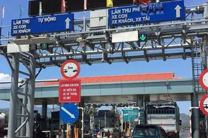 Trạm thu phí Cam Thịnh  tỉnh Khánh Hòa vẫn tiếp tục thu phí