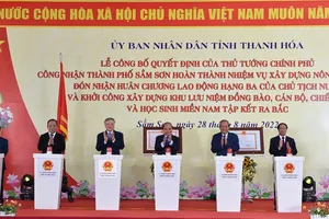 Xây dựng Khu lưu niệm đồng bào, cán bộ, chiến sĩ và học sinh miền Nam tập kết ra Bắc 