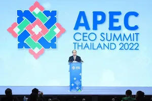 Chủ tịch nước Nguyễn Xuân Phúc phát biểu tại hội nghị. Ảnh: TTXVN