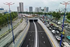 Trưa nay 30-6, thông xe nhánh hầm HC1-01 nút giao An Phú