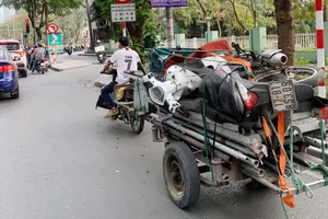Xử lý nghiêm xe ba, bốn bánh tự chế gây mất an toàn giao thông
