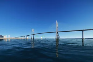 Phối cảnh cầu Cần Giờ