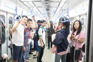 TPHCM miễn phí 100% vé Metro số 1 trong hai ngày cao điểm tết