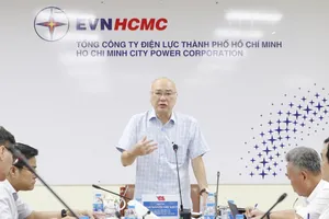 Đồng chí Phan Nguyễn Như Khuê phát biểu tại buổi khảo sát. Ảnh: NGÔ BÌNH