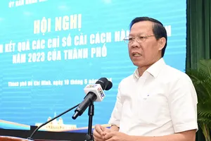 Chủ tịch UBND TPHCM Phan Văn Mãi: Phải có kế hoạch cụ thể để cải thiện các chỉ số cải cách hành chính