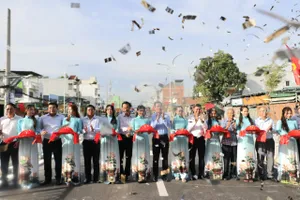 Quận 12 khánh thành tuyến đường dân sinh