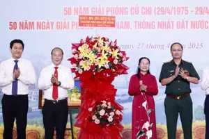 Phát huy truyền thống anh hùng, xây dựng huyện Củ Chi ngày càng giàu đẹp