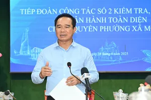 Chủ tịch UBND TPHCM Nguyễn Văn Được kiểm tra vận hành chính quyền phường, xã mới