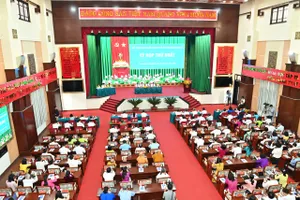 Quang cảnh kỳ họp thứ nhất HĐND TPHCM khóa X