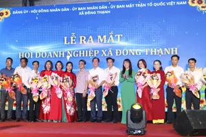 Ra mắt Hội Doanh nghiệp xã Đông Thạnh, TPHCM