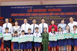 Khánh thành Trường Tiểu học Tân Thông Hội, xã Củ Chi