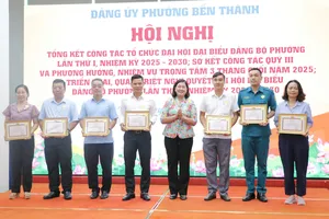 Phường Bến Thành tăng cường đảm bảo trật tự đô thị, trật tự xây dựng