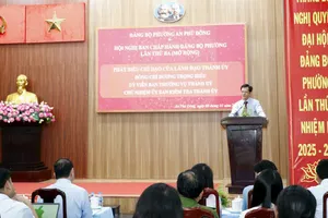 Phường An Phú Đông đứng tốp đầu về chất lượng phục vụ người dân, doanh nghiệp