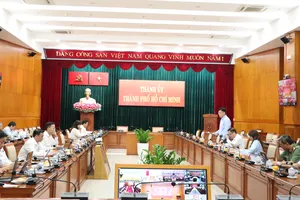 Các đại biểu dự phiên họp tại điểm cầu TPHCM