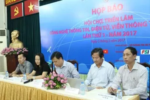 Họp báo Hội chợ, triển lãm Công nghệ thông tin, Điện tử, Viễn thông Tp.HCM lần 1 - năm 2017