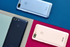 ZenFone Max Plus với màu Đen Biển Sâu, Xanh Sóng Biển, Vàng Nắng Sớm 