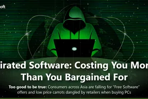 Cảnh báo của  Microsoft về phần mềm lậu