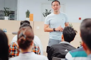 CEO VNG Lê Hồng Minh tại đại học FULBRIGHT