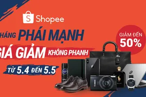 Shopee khởi động chương trình ưu đãi đặc biệt dành riêng cho phái nam