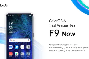F9 đã được nâng cấp lên ColorOS 6
