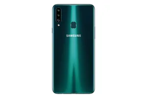 Galaxy A20s với màu xanh ngọc lục ấn tượng