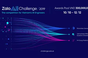 Và Zalo AI Challenge là sân chơi thường niên, tạo nền tảng ban đầu góp phần giải quyết bài toán lớn trong lĩnh vực trí tuệ nhân tạo